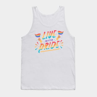 Live With Pride LGBTQ Tank Top